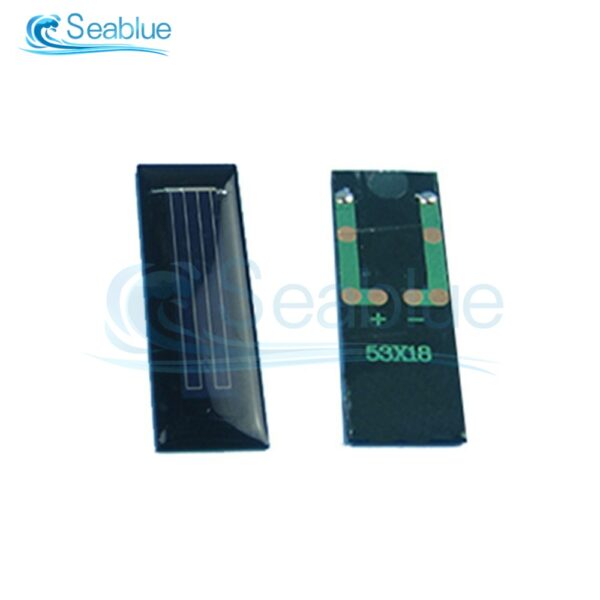 5Pcs/lot 0.5V 100mA Mini Solar Panel Solar Cells Photovoltaic Panels Module Sun Power Battery Phone Charger DIY 53*18*2.5mm 5