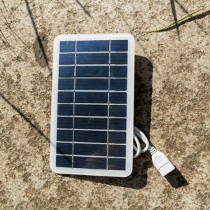 5W Real Power Solar Panel USB Output 5V Portable Waterproof Solar Plate For Outdoor Camping Fishing Home Small Fan Flashlight 2