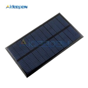 Solar Panel 6V 1W Mini Solar System DIY For Battery Cell Phone Chargers Portable Solar Cell 2