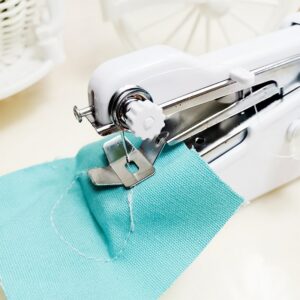 Mini Sewing Machines Portable Handheld Manual Small Sewing Machines Household Needlework Cordless Handwork Tools Accessories 2