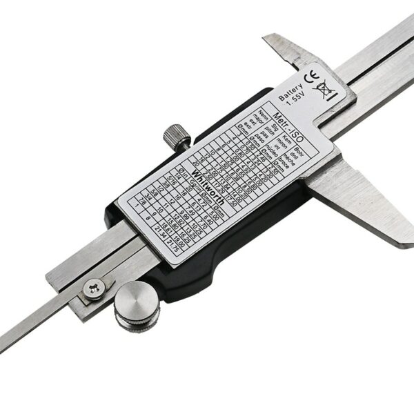 Stainless Steel Digital Display Caliper 150mm Fraction MM Inch High Precision Stainless Steel LCD Vernier Caliper 5