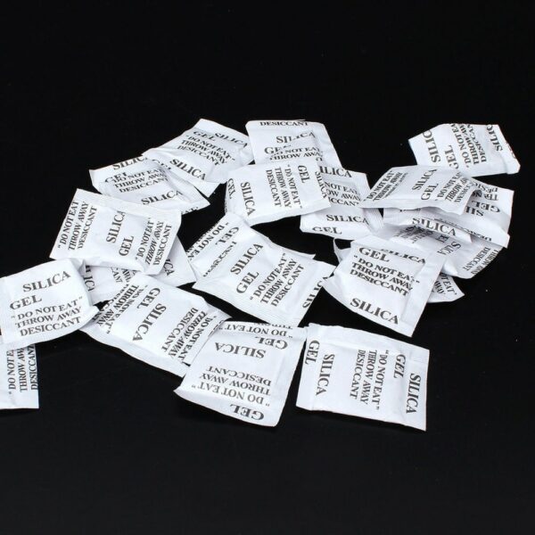 50Packs Non-Toxic Silica Gel Desiccant Damp Moisture Absorber Dehumidifier For Room Kitchen Clothes Food Storage 4