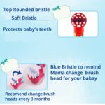 Oral B Replacement Brush Head for Kids Soft Bristle Brush Heads Refill for Oral B Kids Electric Toothbrush Clean Teeth 4 pcs 2