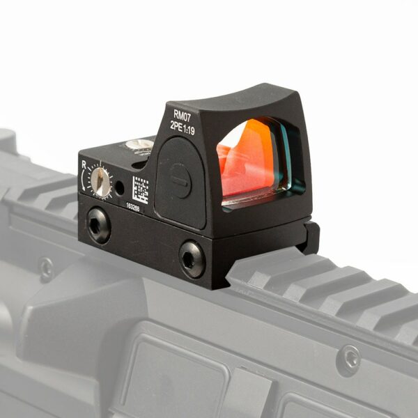 Mini RMR Red Dot Sight Collimator Glock Riflescope Reflex Sight Fit 20mm Weaver Rail for Airsoft Hunting Rifle 6
