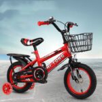 12/14/16 Inch Children Bike Boys Girls Toddler Bicycle Adjustable Height Kid Bicycle with Detachable Basket for 2-7 Years Old 4