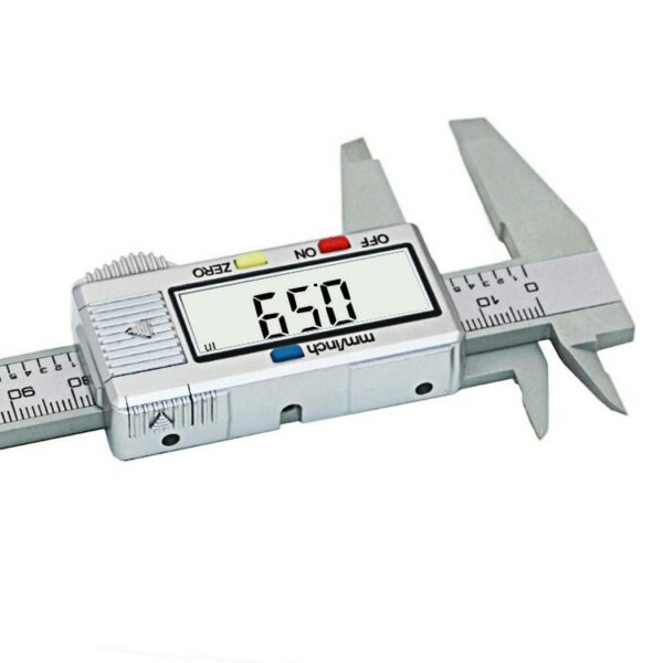 6inch Digital Vernier Calipers 0-150mm LCD Electronic caliper Carbon Fiber Gauge height measuring tools instruments micrometer 2