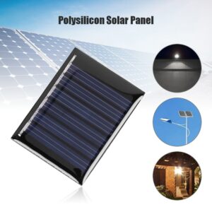Polycrystalline Solar Panel 0.15W 3V for Garden Street Lighting Small Home Lighting System Solar Cells Charger Board 1