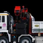 1/14 LESU Metal Hydraulic RC Crane Valve for TAMIYA Remote Control Tractor Truck Dumper Trailer Scania Benz VOLVO MAN Toys Model 2