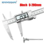 8inch Large LCD Screen Smooth-gliding Durable Stainless Steel Digital Caliper 0-200mm Electronic Digital caliper 1