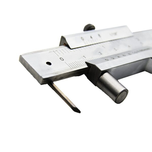 200mm metal scribe caliper mark vernier caliper and carbide scribe parallel marking gauge ruler measuring instrument tool 3
