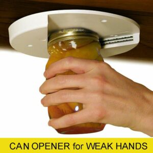 Manual Kitchen Tool Kitchen Gadgets Easy Grip Jar Opener Under Counter Can Opener Stainless Steel Simple Lid Openers 1