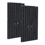 120W 240W Flexible Solar Panel kit Photovoltaic Module Solar Power Charger for Yacht Motorhome Car Boat Caravan 12v Battery 1