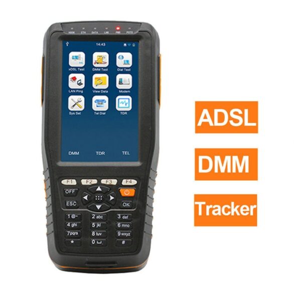 TM-600 VDSL VDSL2 Tester ADSL WAN & LAN Tester xDSL Line Test Equipment TM600 ADSL ADSL2 Cables Tracker mufti-function tester 1