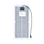 panel solar 18V 10w kit Transparent semi flexible solar charger Monocrystalline cell DIY module outdoor connector DC 12v 3