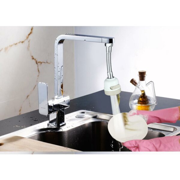 Home Kitchen Anti Splashing Faucet Nozzle Extender Pressurized Filter Head for Sprinklers 6