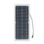 panel solar 18V 10w kit Transparent semi flexible solar charger Monocrystalline cell DIY module outdoor connector DC 12v 2