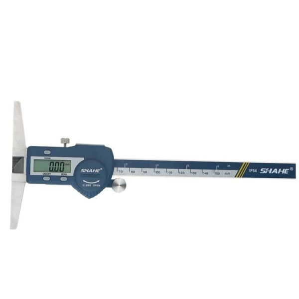 depth vernier caliper micrometer 150 mm 6''  digital vernier caliper stainless steel digital electric digital depth gauge 4