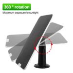 50W High Efficiency Solar Panel 360 Rotation Outdoor Camping Solar Battery Charger 3m/10Ft Cable IP67 Waterproof Phone Charging 2