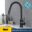 Kitchen Faucets Smart Sensor Pull-Out Hot and Cold Water Switch Mixer Tap Smart Touch Spray Tap Kitchen Black Crane Sink Faucets 13