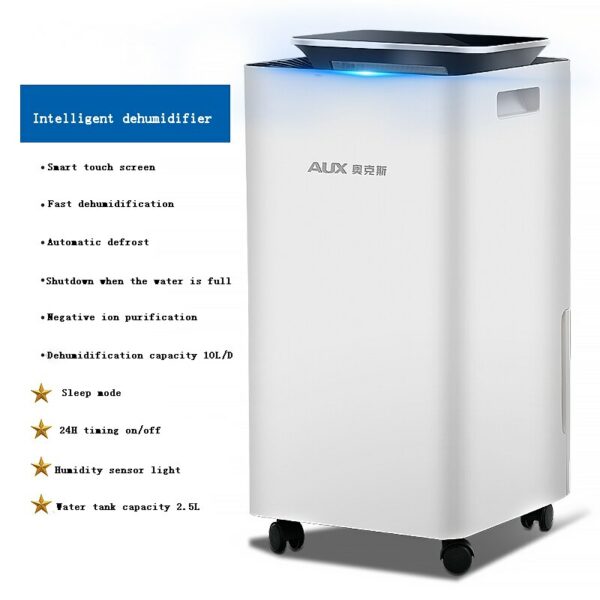 Dehumidifier Small Air Dehumidifier Home Bedroom Basement Moisture Absorber  Industrial Dehumidification High Power Dryer 1
