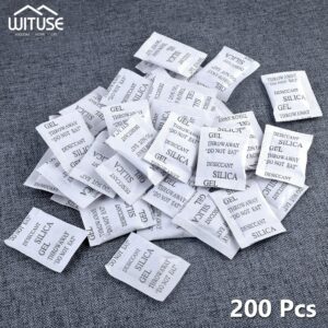 50/100/200 PC Non-Toxic Silica Gel Desiccant Kitchen Room Living Room Moisture Damp Absorber Dehumidifier For Home Accessories 1
