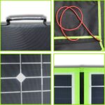 solar panel foldable flexible portable 100w 150w 200w 300w 18v/20v home kit outdoor charger controller 5v usb 12v car RV battery 5