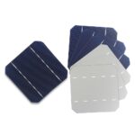 100Pcs 0.5V 125MM Monocrystalline Solar Cell For DIY Solar Panel 12V 6