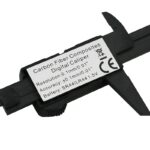 Carbon Fiber Composite 6 inch 0-150mm Vernier Digital Electronic Caliper Ruler 5