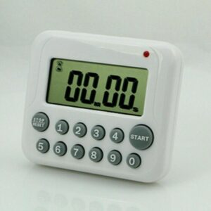 Kitchen LED Digital Screen Timer Gray Button Strictly Control Cooking Baking Time One Minute Countdown Reminder Timer 2