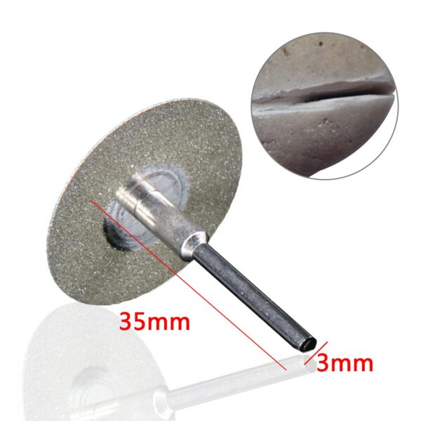Hot Dremel Tool Mini Cutting Disc for Rotory Accessories Diamond Grinding Wheel Rotary Circular Saw Blade Abrasive Diamond Disc 4