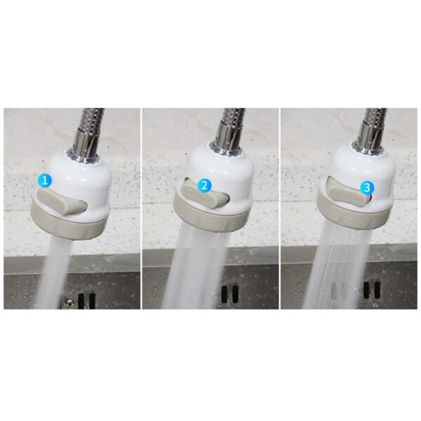 Home Kitchen Anti Splashing Faucet Nozzle Extender Pressurized Filter Head for Sprinklers 5