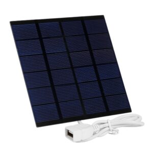 USB Solar Panel Study Silicon Battery Charger Outdoor Travel USB Polysilicon DIY Solar Panel for Light Mobile Phone Battery 1