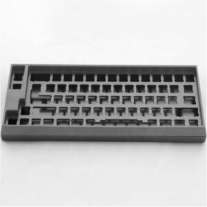 Custom mechanical keyboard and keycaps cnc machining service prototype 1