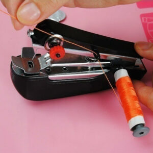 New Mini Sewing Machines Needlework Cordless Hand-Held Clothes Useful Portable Manual Sewing Machines Handwork Tools Accessories 2