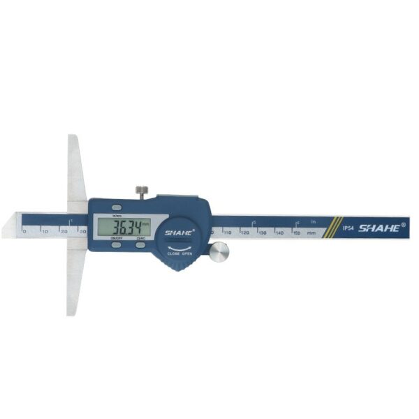 depth vernier caliper micrometer 150 mm 6''  digital vernier caliper stainless steel digital electric digital depth gauge 2
