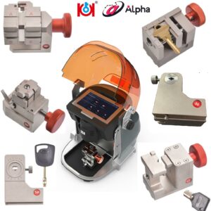 Original Alpha CNC Automatic Key Cutting Machine Auto Locksmith Tool More Accurate Than Miracle A9 Laser Key Maker 1