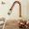 ZGRK European Style Natural Jade Kitchen Faucet Pull Out Hot Cold Water Brass Golden kitchen Mixer Taps SLT078S 7