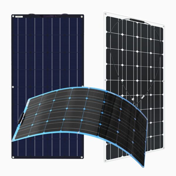 Portable Flexible Solar Panel 16V 100W 18v plate monocrystalline efficiency PV 12V 100 watt china photovoltaique Rv yacht 5