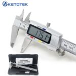 Metal Caliper 150mm 6 inch LCD Digital Electronic Vernier Caliper Gauge Stainless Steel Micrometer Measuring Tool 1
