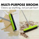 Adjustable Rubber Pet Hair Removal Broom Brush Dust Scraper Carpet Sweeper Wash Mop Telescopic Wipe Window Car Floor Cleaner 3