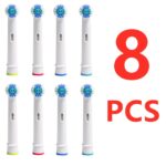 Whitening Electric Toothbrush Replacement Brush Heads Refill For Oral B Toothbrush Heads Wholesale 8Pcs Toothbrush Head 1