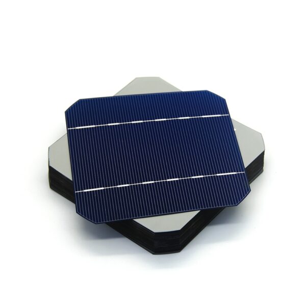 100Pcs 0.5V 125MM Monocrystalline Solar Cell For DIY Solar Panel 12V 3