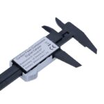 Oauee Electronic Digital Caliper Carbon Fibre Vernier Plastic Gauge Micrometer Ruler Depth Measuring Tools Instrument 150/100mm 6