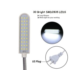 Super Bright SMD2835 30LED Sewing Clothing Machine Light Multifunctional Flexible Work Lamp light  for Lathes,Drill Presses 2