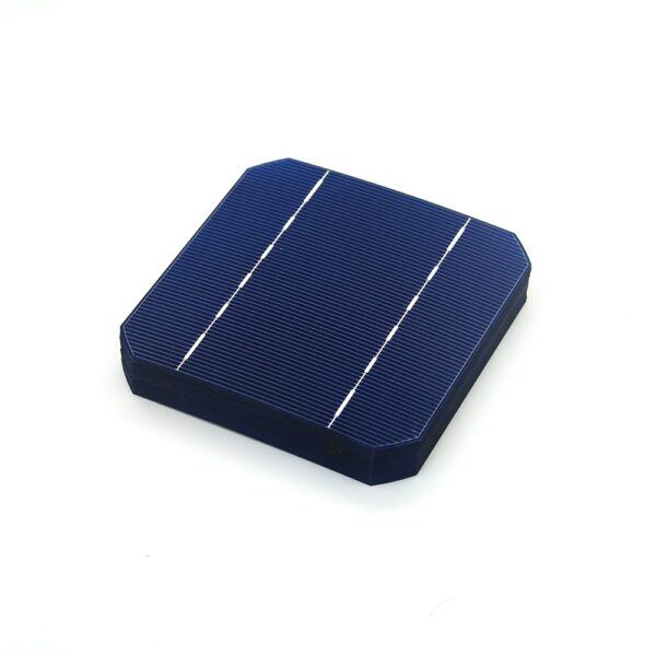 100Pcs 0.5V 125MM Monocrystalline Solar Cell For DIY Solar Panel 12V 1