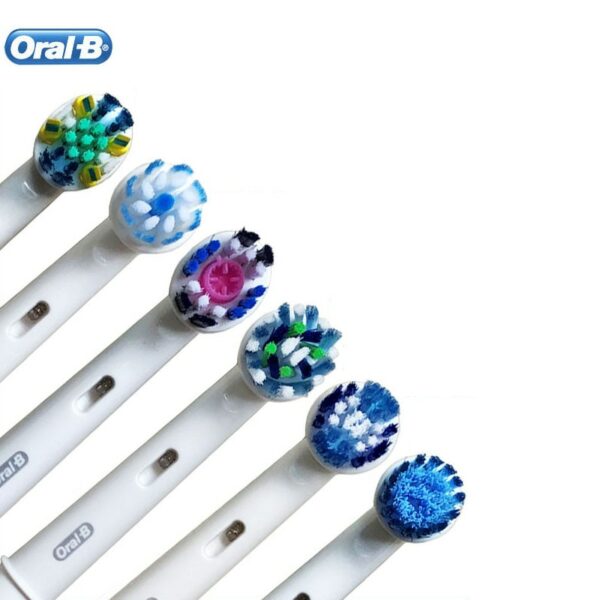 Original Oral B Replacement Brush Heads for Oral-B Rotating Electric Toothbrush Genuine Teeth Whitening Soft Bristle Refills 6