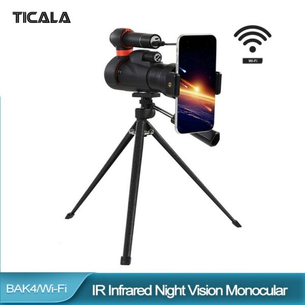 Outdoor high-power high-definition digital telescope low-light full-color night vision infrared monocular 1