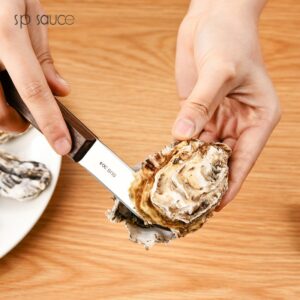 Japan Oyster Knife 304 Stainless Steel with Scallop Opener, Used for Seafood Shell Multi-purpose Can Directly Open Oyster 1